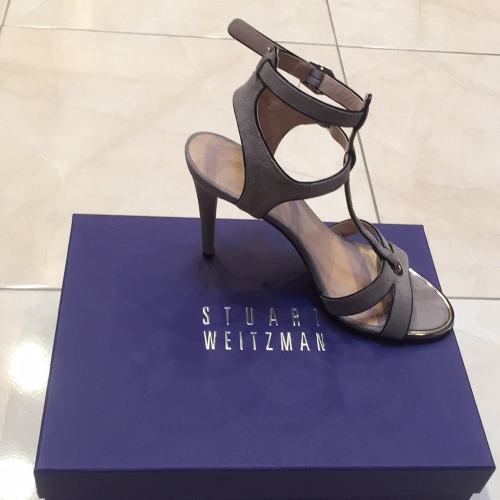 Stuart Weitzman Fossil Suede high heels